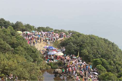 縱情山水，激蕩智慧——TANK007重陽節(jié)帶您一起登高梧桐山