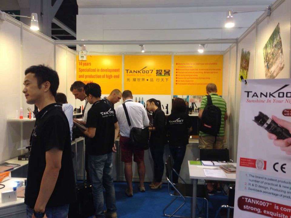 【聚焦】2014香港環(huán)球資源電子展tank007現(xiàn)場圖集